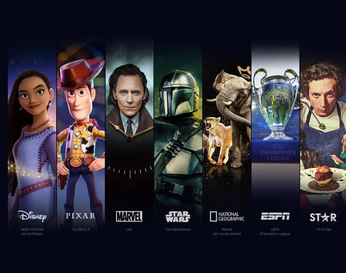 Hay una gran cantidad de contenido en Disney Plus