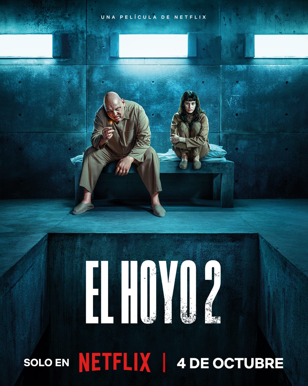 Así es el espectacular póster de El Hoyo 2, la nueva película de Netflix