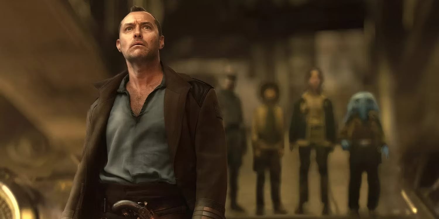 Star Wars: Tripulación Perdida - Así de espectacular lucirá Jude Law como Jedi