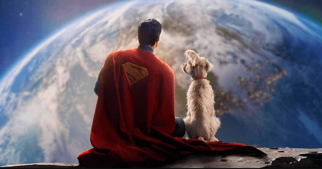 Así es la imagen de Superman y Krypto en la nueva película de James Gunn