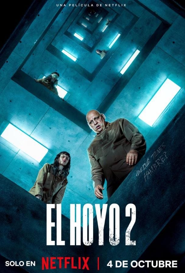 Póster oficial de El Hoyo 2