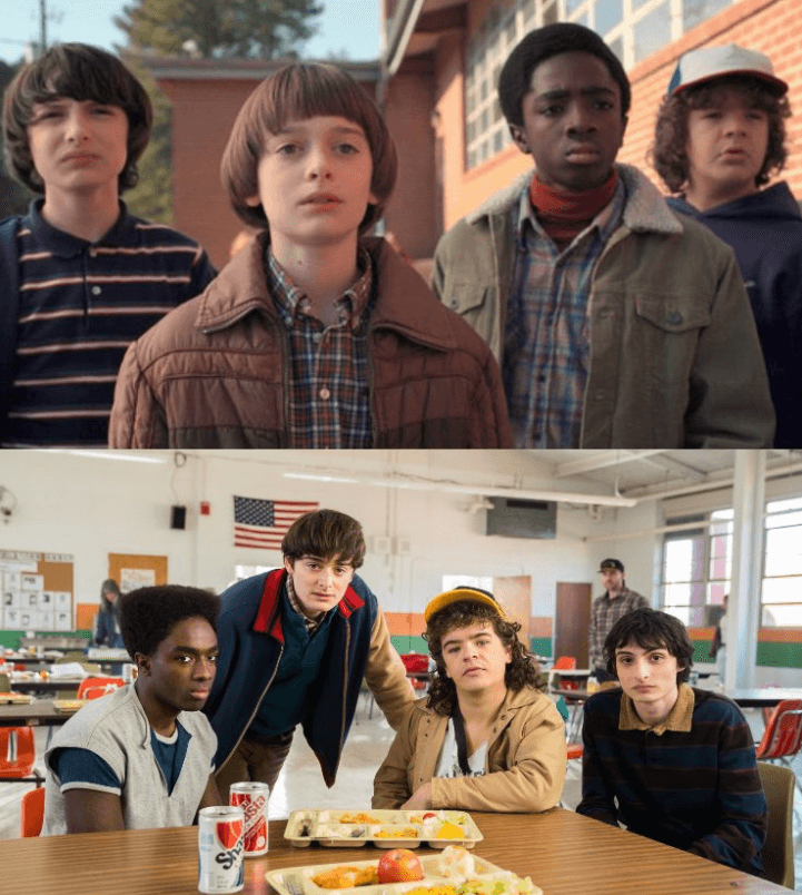 Stranger Things: así ha sido el espectacular cambio físico de sus protas