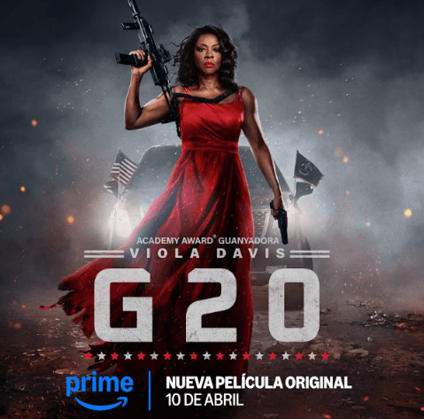 Cartel oficial de G20, lo nuevo de Amazon Prime Video