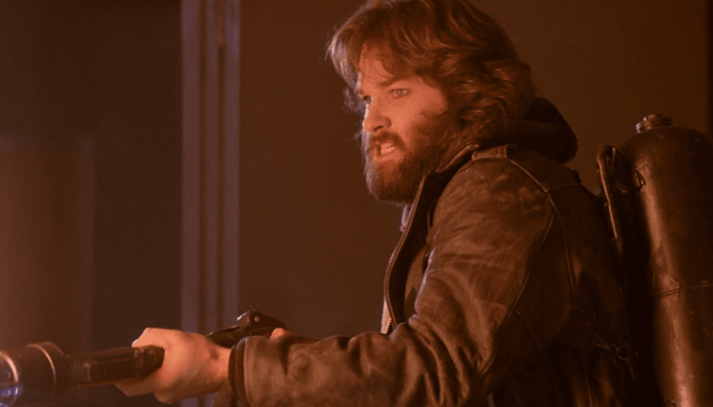 Kurt Russel en una secuencia de La Cosa