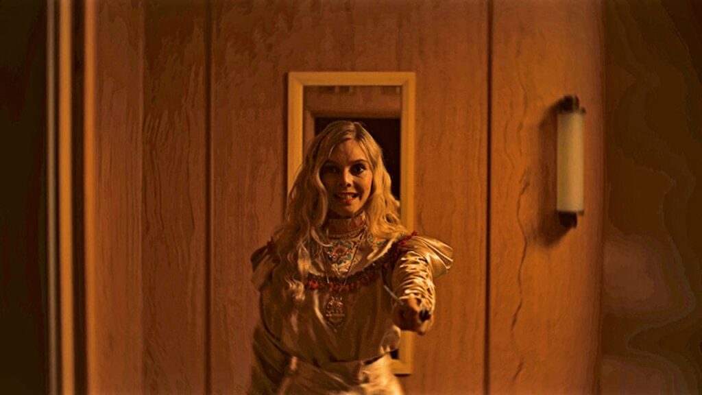 Nell Hudson en una escena de la cinta de terror