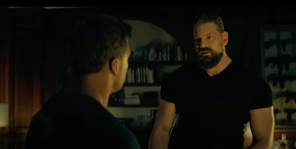 Escena del episodio 5 del enfrentamiento entre Reacher y Paulie