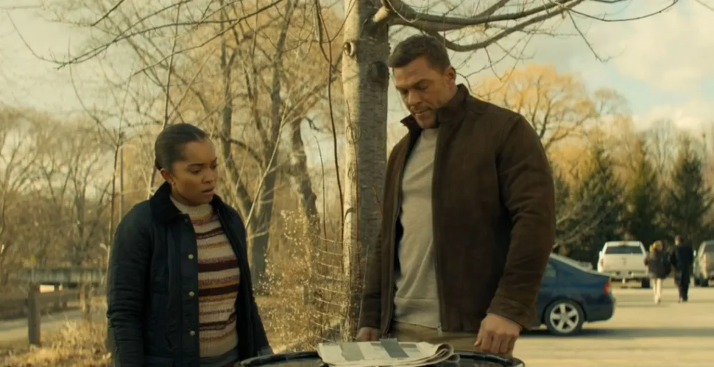 Reacher y Kohl en una secuencia del episodio 4 